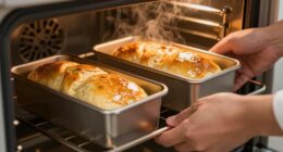 rotate pans for even baking