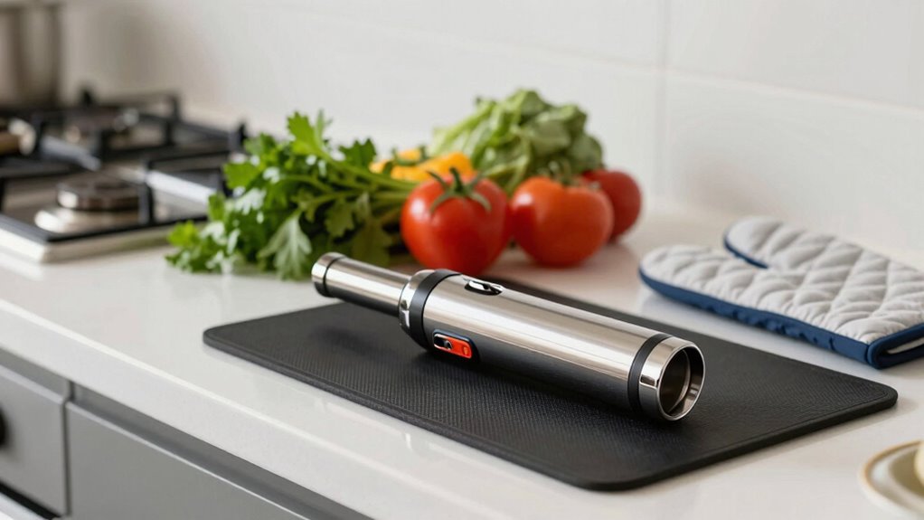 safe kitchen torch usage