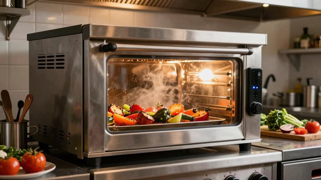 steam and convection cooking