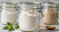 store flour in airtight containers