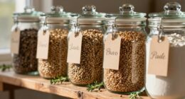 store grains in cool