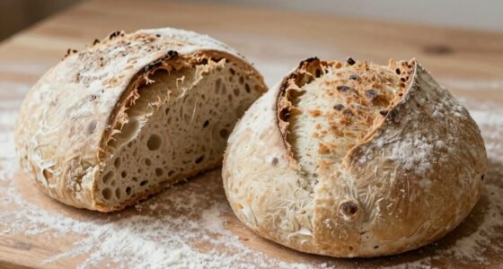 undercooked bread signs