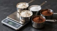 weighing ensures accurate consistency