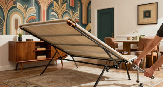 A Murphy Bed Turned a Dining Room Into an Art Deco Multi-Functional Space
