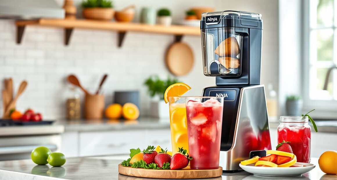 Beat the Heat with Ninja SLUSHi Twist Frozen Drink Maker