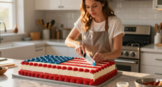 Martha Stewart Serves Huge American Flag Cake with 250 Pieces for Founding Father-Themed Party
