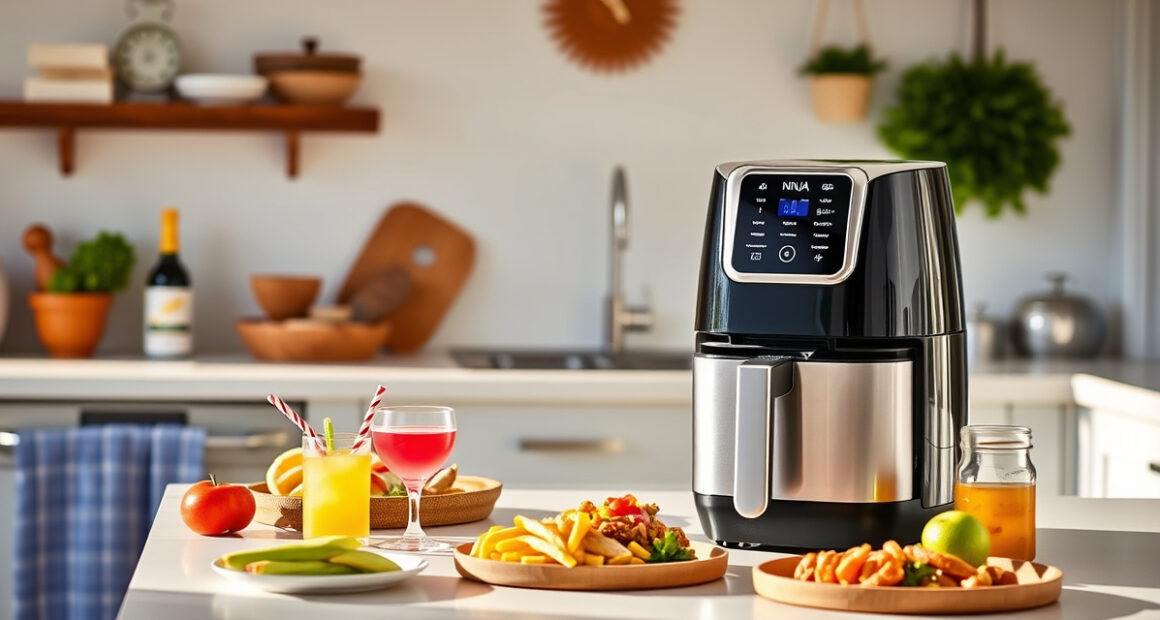 Summer Seafood with Ninja DoubleStack XL Smart Air Fryer