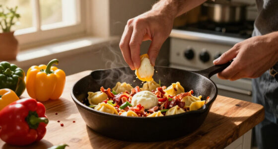 Gnocchi Estivi Con Mozzarella, Peperoni E Pancetta