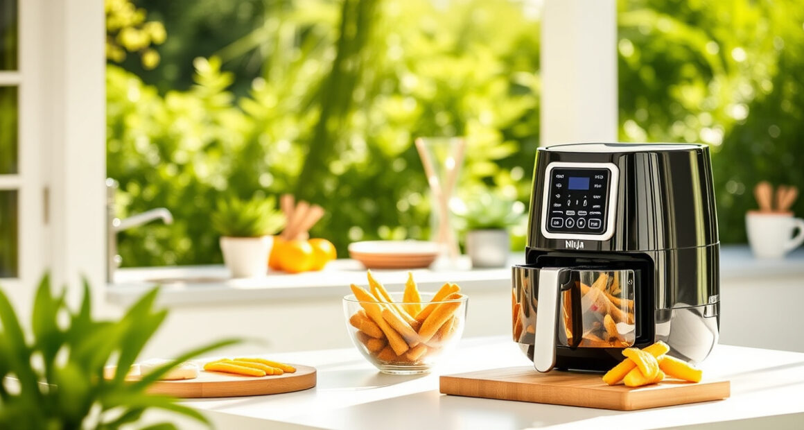 Ninja Crispi 4-in-1 Glass Air Fryer: Summer-Friendly Compact Cooking