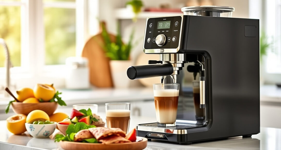 Ninja Luxe Café Premier 3-in-1 Espresso Machine: Summer Coffee Perfection