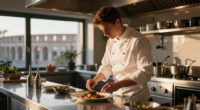 Rome's Tallest Hotel Welcomes '90S-born Chef At The Green