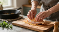 For The Crispiest Breaded Chicken, I Skip The 3-Step Breading Method