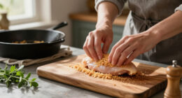 For The Crispiest Breaded Chicken, I Skip The 3-Step Breading Method