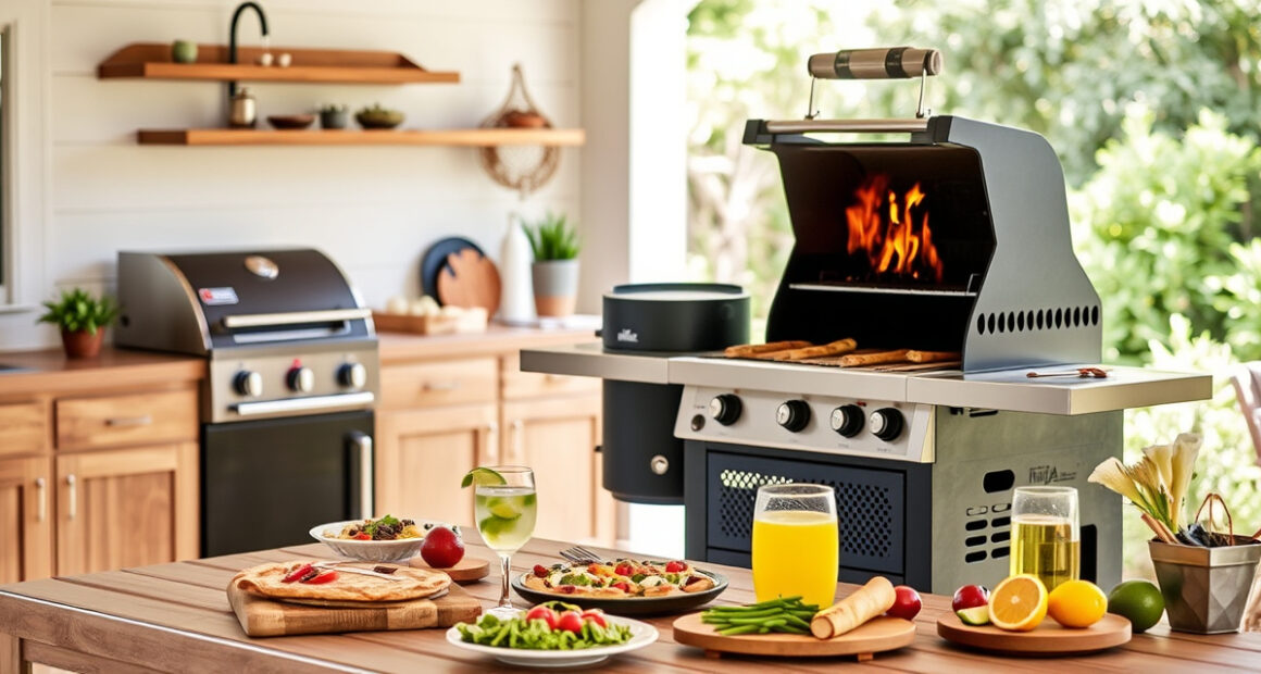 Host Effortless Summer Pool Parties with Ninja Outdoor Woodfire Pro XL Grill & Smoker