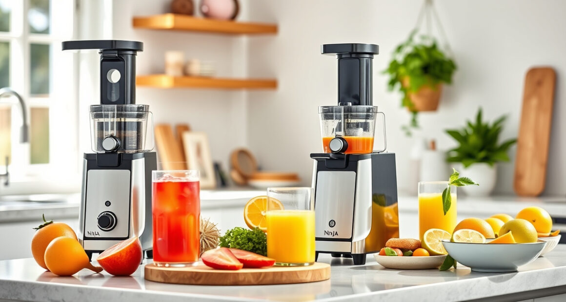 Host Effortlessly with the Ninja NeverClog Cold Press Juicer This Summer