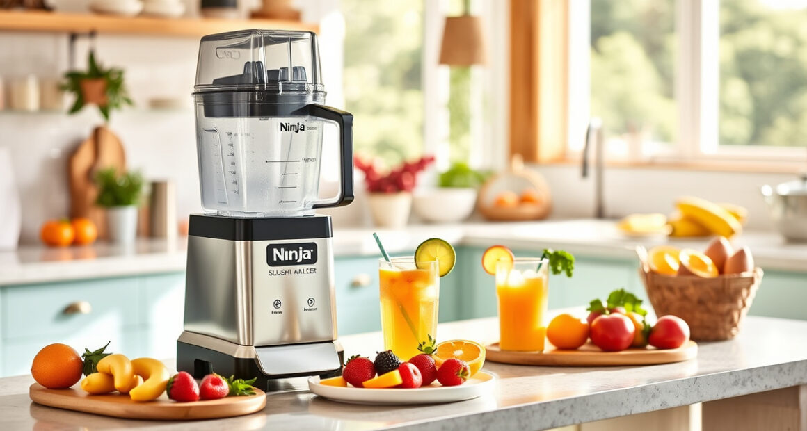 Host Effortlessly with the Ninja SLUSHi Frozen Drink Maker for Summer Parties