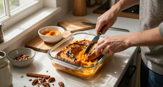 Make-Ahead Pumpkin French Toast Casserole