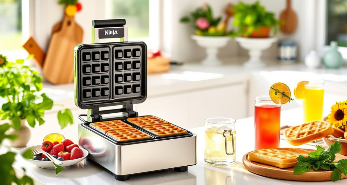 Make Pool Parties Memorable with Ninja Belgian Waffle Maker Pro