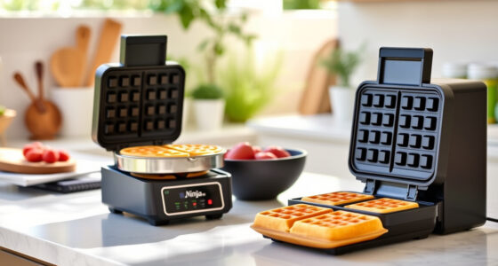Ninja Belgian Waffle Maker Pro: Perfect Summer Waffles with Ease