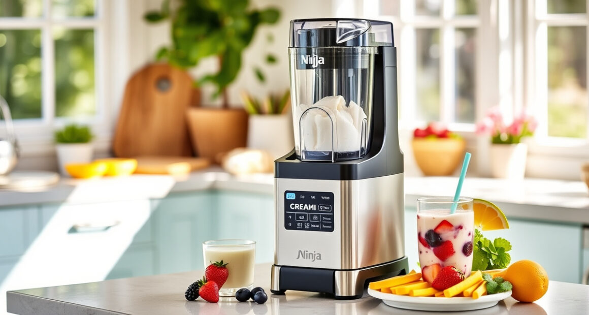 Ninja CREAMi Deluxe Ice Cream Maker: Effortless Pool Party Treats