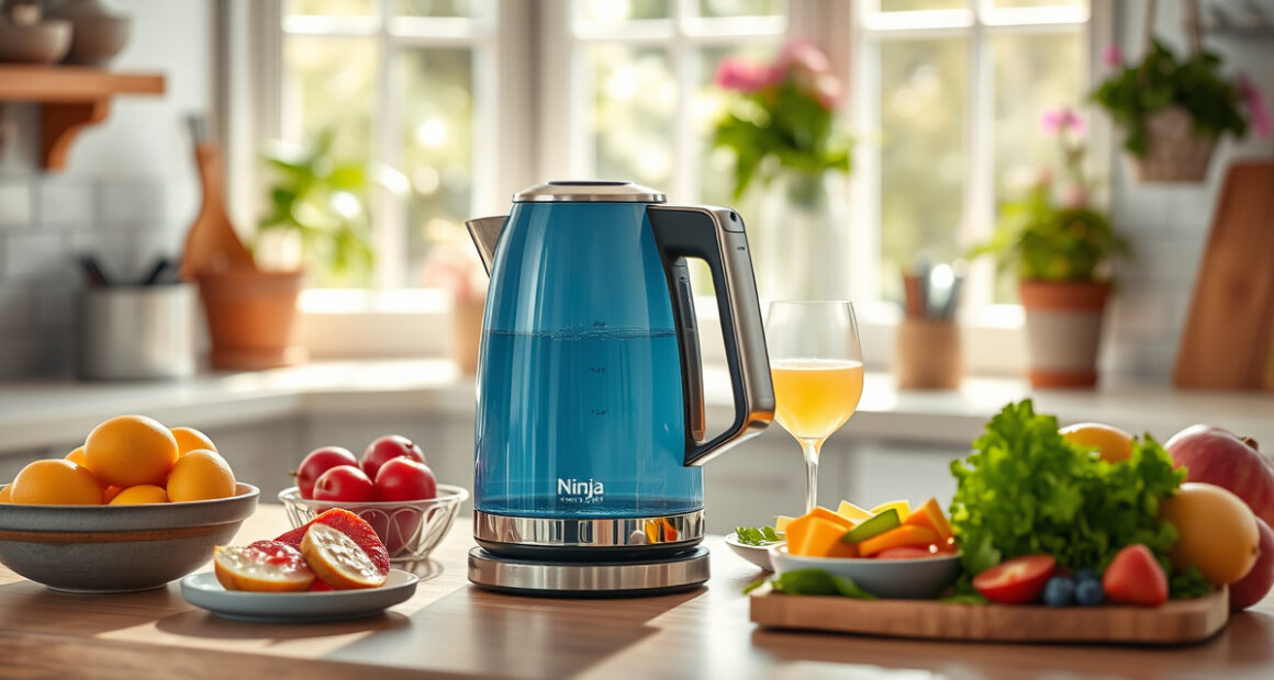 Summertime Sips & Snacks with the Ninja KT200BL Electric Kettle