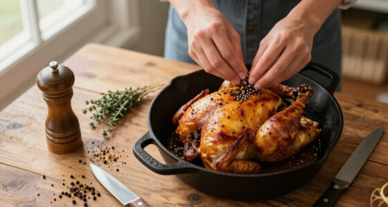 This Whole Roast Chicken Au Poivre Is Dinner Party Gold