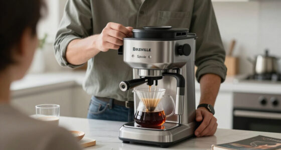 Breville Enters The Automated Pourover Stream With The Spiral Luxe Brewer
