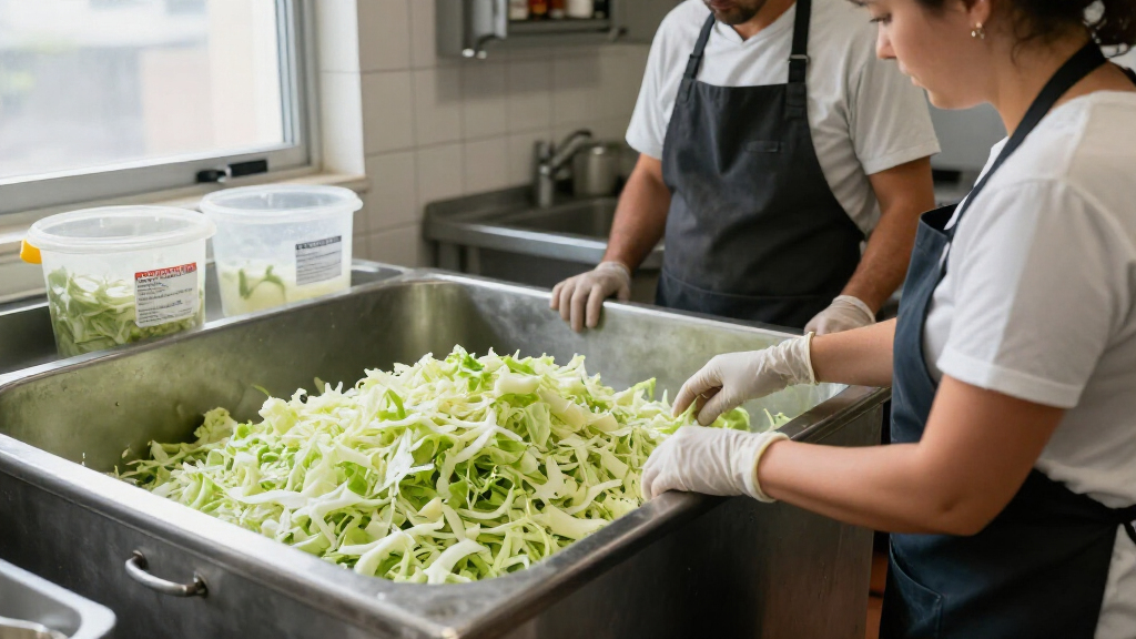 FDA Warns Fermented Cabbage Maker About Pathogen Risks, Labeling Violations