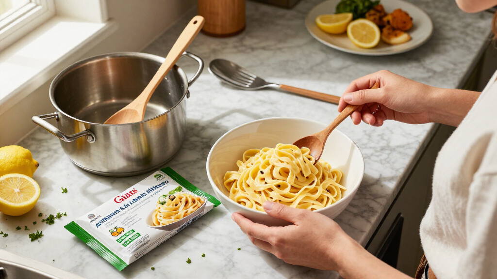 Gias Foods, Inc. Recalls Bettergoods Authentic Italian Lemon Alfredo Fettuccine Because Of Possible Health Risk